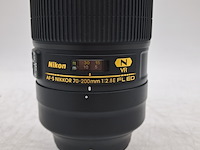Camera lens, nikon, af-s nikkor 70-200mm 1:2.8e fl ed - afbeelding 2 van  5