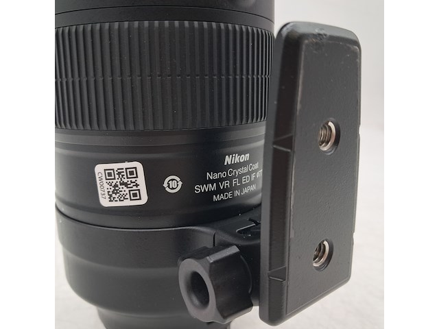 Camera lens, nikon, af-s nikkor 70-200mm 1:2.8e fl ed - afbeelding 5 van  5