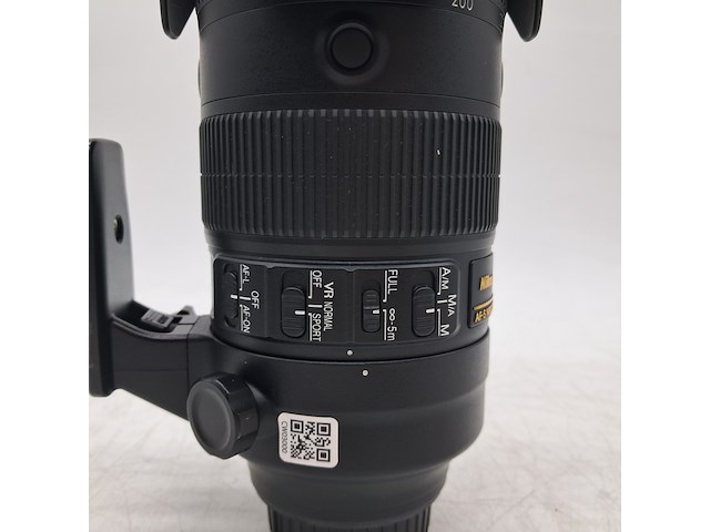 Camera lens, nikon, af-s nikkor 70-200mm 1:2.8e fl ed - afbeelding 4 van  6