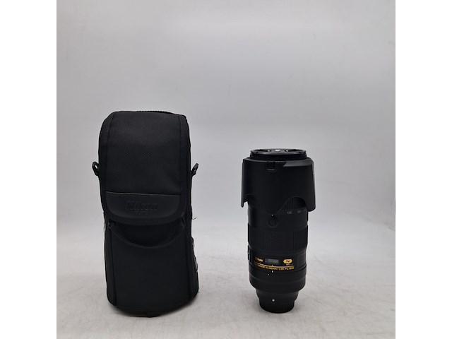 Camera lens, nikon, af-s nikkor 70-200mm 1:2.8e fl ed - afbeelding 1 van  5