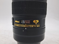 Camera lens, nikon, af-s nikkor 70-200mm 1:2.8e fl ed - afbeelding 3 van  5