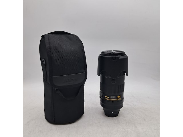 Camera lens, nikon, af-s nikkor 70-200mm 1:2.8e fl ed - afbeelding 1 van  6