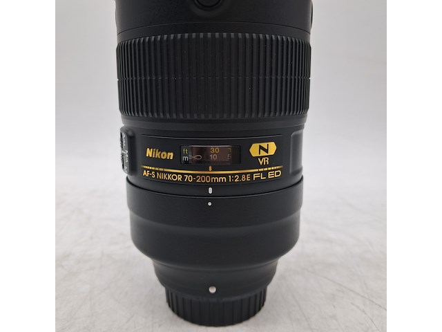Camera lens, nikon, af-s nikkor 70-200mm 1:2.8e fl ed - afbeelding 3 van  6