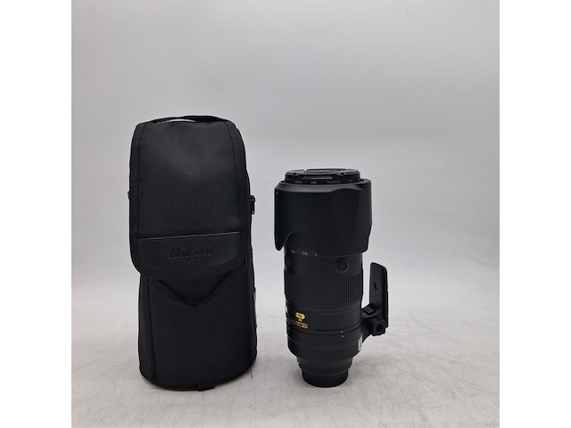 Camera lens, nikon, af-s nikkor 70-200mm 1:2.8e fl ed - afbeelding 1 van  6