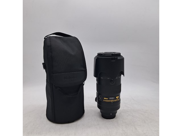 Camera lens, nikon, af-s nikkor 70-200mm 1:2.8e fl ed - afbeelding 1 van  6