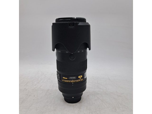 Camera lens, nikon, af-s nikkor 70-200mm 1:2.8e fl ed - afbeelding 2 van  6