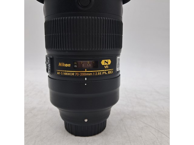 Camera lens, nikon, af-s nikkor 70-200mm 1:2.8e fl ed - afbeelding 3 van  6