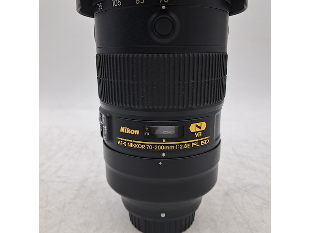 Camera lens, nikon, af-s nikkor 70-200mm 1:2.8e fl ed - afbeelding 3 van  6