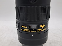 Camera lens, nikon, af-s nikkor 70-200mm 1:2.8e fl ed - afbeelding 3 van  6