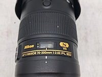 Camera lens, nikon, af-s nikkor 70-200mm 1:2.8fl ed vr - afbeelding 4 van  5