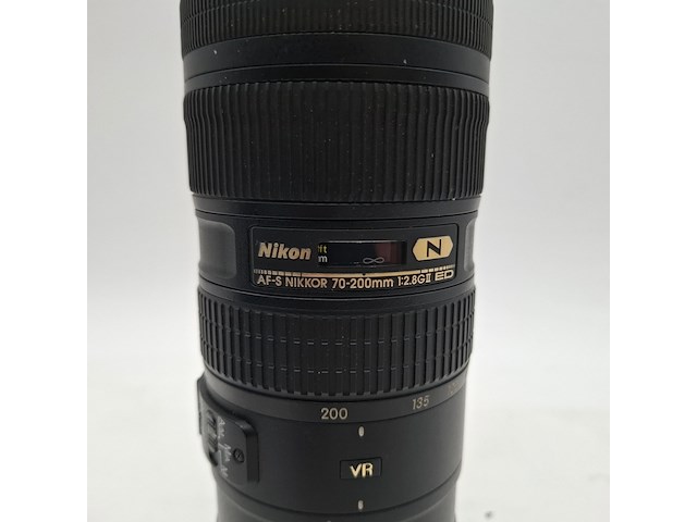 Camera lens, nikon, af-s nikkor 70-200mm 1:2.8g ii ed vr - afbeelding 4 van  7