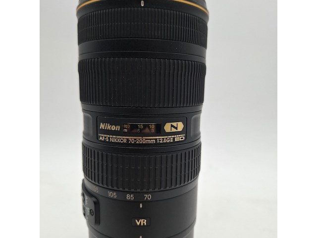 Camera lens, nikon, af-s nikkor 70-200mm 1:2.8g ii ed vr - afbeelding 5 van  8