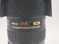 Camera lens, nikon, af-s nikkor 70-200mm 1:2.8gii ed - afbeelding 3 van  7