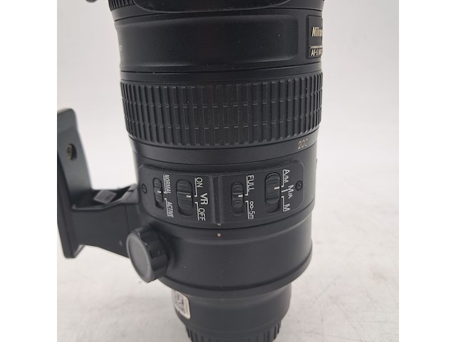 Camera lens, nikon, af-s nikkor 70-200mm 1:2.8gii ed - afbeelding 4 van  7