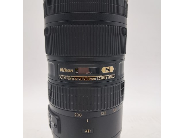 Camera lens, nikon, af-s nikkor 70-200mm 1:2.8gii ed - afbeelding 3 van  6