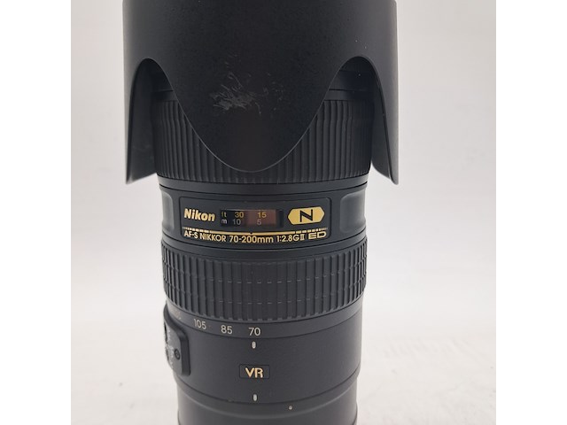 Camera lens, nikon, af-s nikkor 70-200mm 1:2.8gii ed - afbeelding 3 van  7