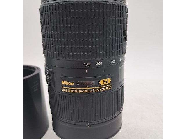 Camera lens, nikon, af-s nikkor 80-400 1:4.5-5.6g ed - afbeelding 3 van  5