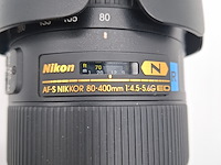 Camera lens, nikon, af-s nikkor 80-400mm 1:4.5-5.6g ed vr - afbeelding 5 van  7