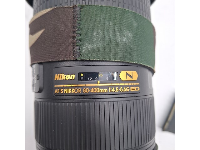 Camera lens, nikon, af-s nikkor 80-400mm 1:4.5-5.6g ed vr - afbeelding 5 van  8