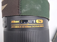 Camera lens, nikon, af-s nikkor 80-400mm 1:4.5-5.6g ed vr - afbeelding 5 van  8