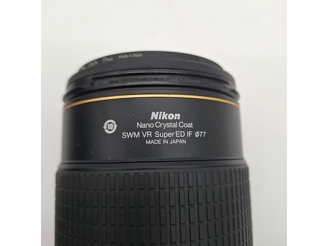 Camera lens, nikon, af-s nikkor 80-400mm 1:4.5-5.6g ed vr - afbeelding 9 van  9
