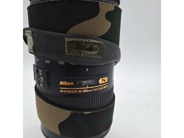 Camera lens, nikon, af-s nikkor 80-400mm 1:4.5-5.6g ed vr - afbeelding 3 van  7