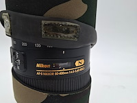 Camera lens, nikon, af-s nikkor 80-400mm 1:4.5-5.6g ed vr - afbeelding 3 van  7
