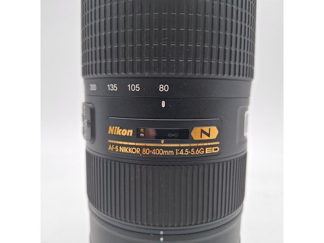 Camera lens, nikon, af-s nikkor 80-400mm 1:4.5-5.6g ed vr - afbeelding 4 van  8