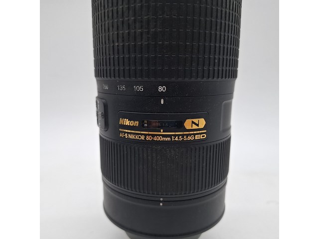 Camera lens, nikon, af-s nikkor 80-400mm 1:4.5-5.6g ed vr - afbeelding 3 van  7