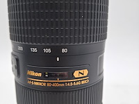 Camera lens, nikon, af-s nikkor 80-400mm 1:4.5-5.6g ed vr - afbeelding 4 van  7