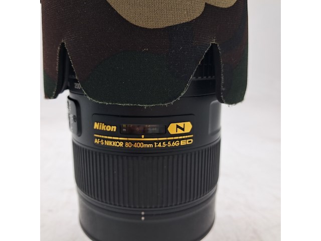 Camera lens, nikon, af-s nikkor 80-400mm 1:4.5-5.6g ed - afbeelding 3 van  6