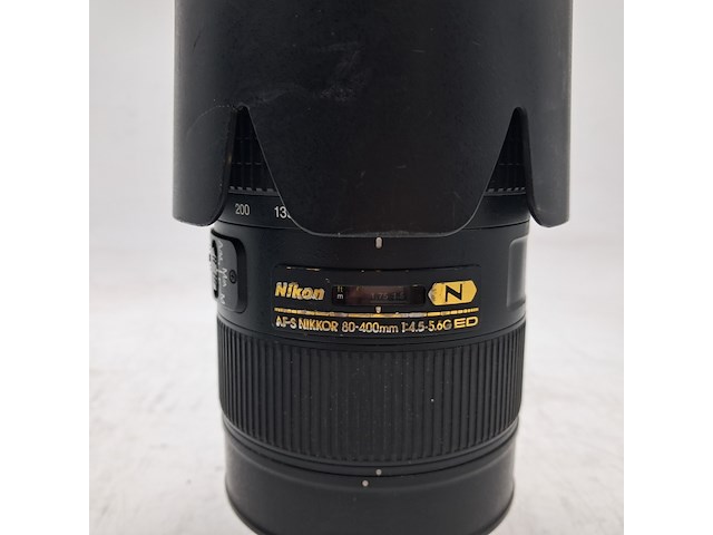Camera lens, nikon, af-s nikkor 80-400mm 1:4.5-5.6g ed - afbeelding 3 van  5