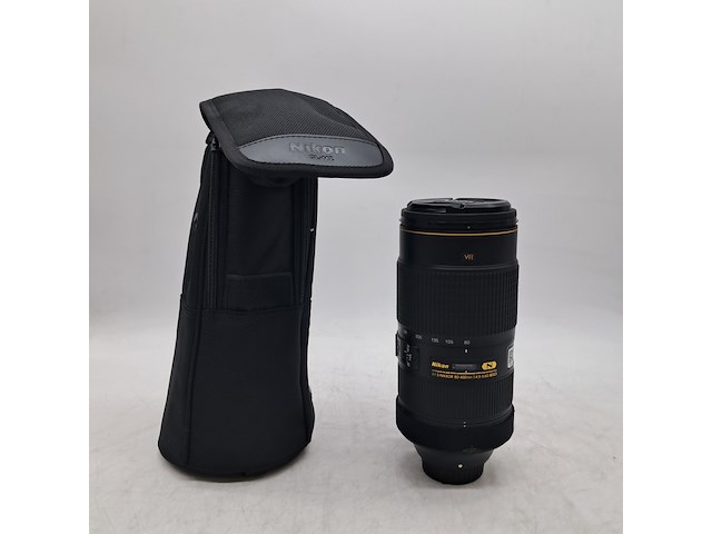 Camera lens, nikon, af-s nikkor 80-400mm 1:4.5-5.6g ed - afbeelding 1 van  5