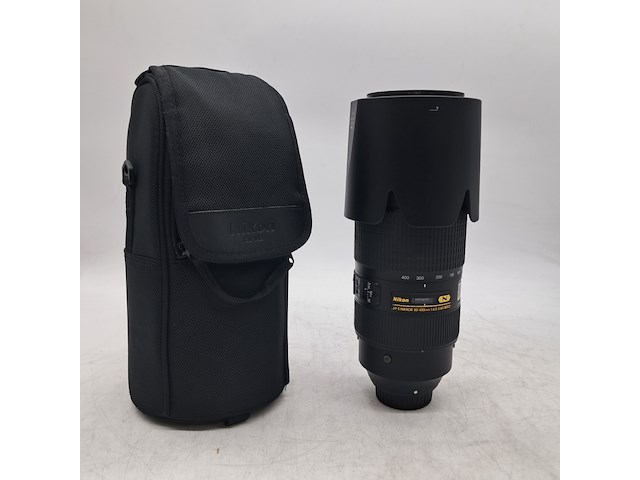 Camera lens, nikon, af-s nikkor 80-400mm 1:4.5-5.6g ed - afbeelding 1 van  6