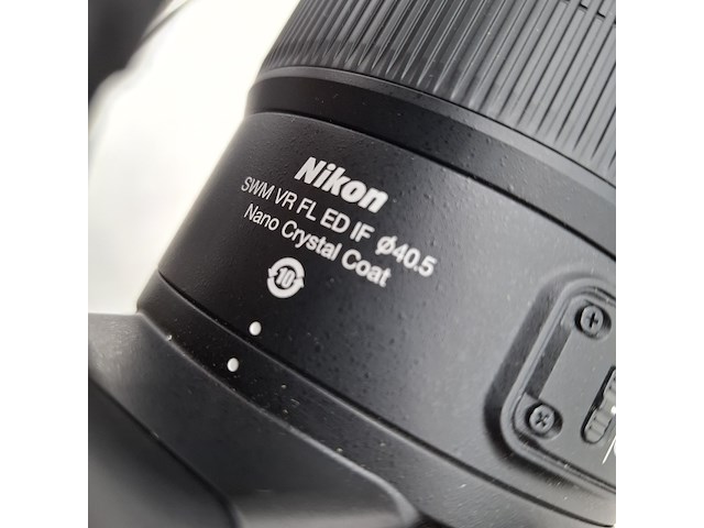 Camera lens, nikon, af-s nikor 400mm 1:2.8e fl ed - afbeelding 10 van  11