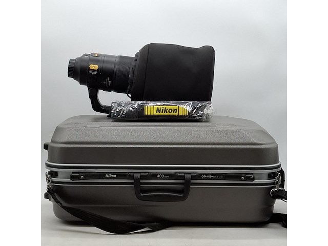 Camera lens, nikon, af-s nikor 400mm 1:2.8e fl ed - afbeelding 1 van  10