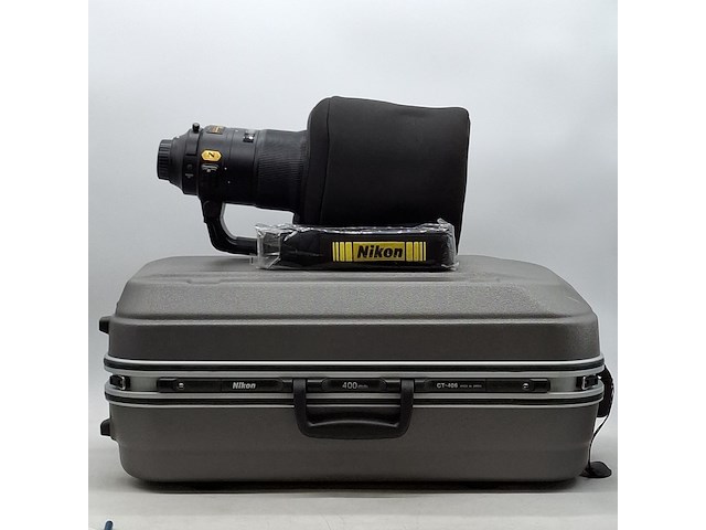 Camera lens, nikon, af-s nikor 400mm 1:2.8e fl ed - afbeelding 1 van  10