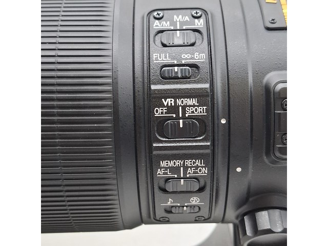 Camera lens, nikon, af-s nikor 400mm 1:2.8e fl ed - afbeelding 7 van  10