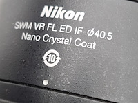 Camera lens, nikon, af-s nikor 400mm 1:2.8e fl ed - afbeelding 9 van  10