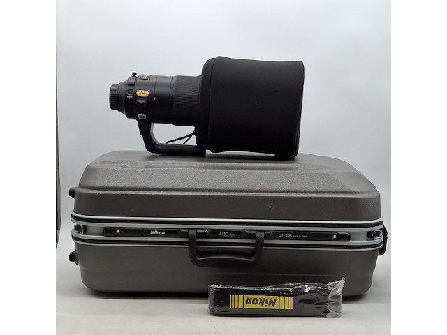 Camera lens, nikon, af-s nikor 400mm 1:2.8e fl ed - afbeelding 1 van  10