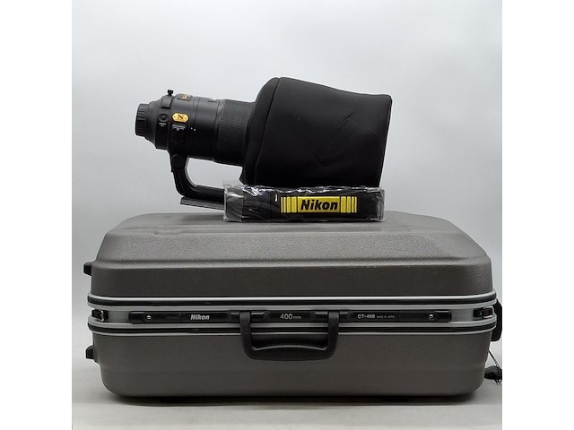 Camera lens, nikon, af-s nikor 400mm 1:2.8e fl ed - afbeelding 1 van  10