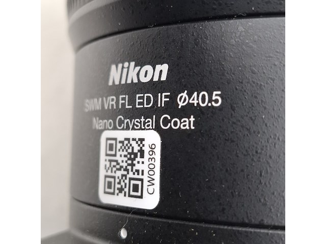 Camera lens, nikon, af-s nikor 400mm 1:2.8e fl ed - afbeelding 9 van  10
