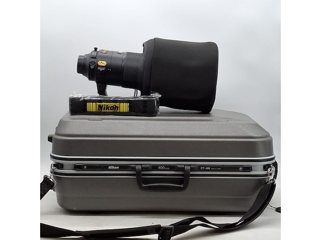 Camera lens, nikon, af-s nikor 400mm 1:2.8e fl ed - afbeelding 1 van  9