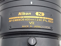 Camera lens, nikon, af-s nikor 400mm 1:2.8e fl ed - afbeelding 3 van  9
