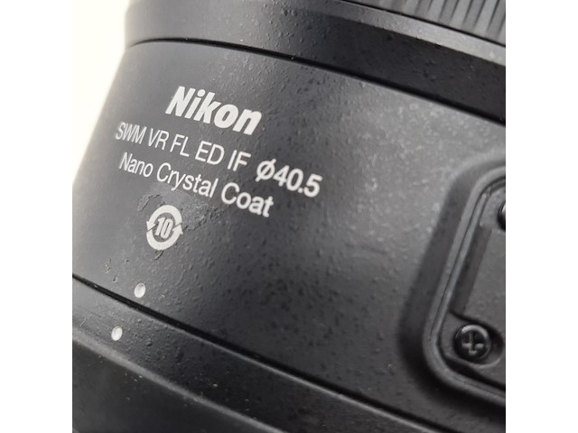 Camera lens, nikon, af-s nikor 400mm 1:2.8e fl ed - afbeelding 6 van  9