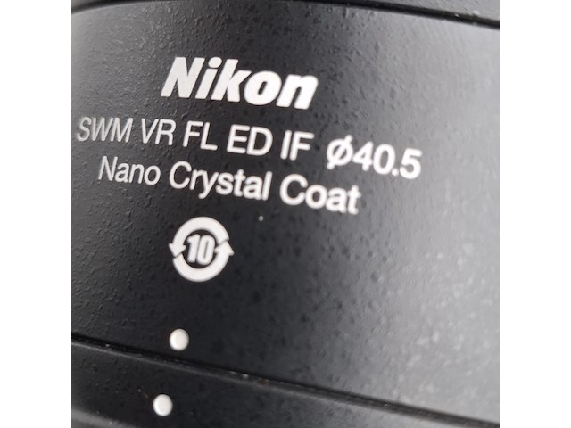 Camera lens, nikon, af-s nikor 400mm 1:2.8e fl ed - afbeelding 8 van  10