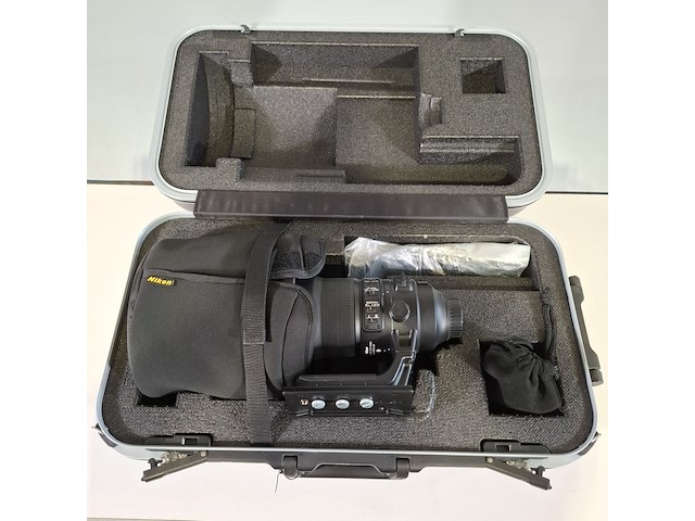 Camera lens, nikon, af-s nikor 400mm 1:2.8e fl ed - afbeelding 8 van  8