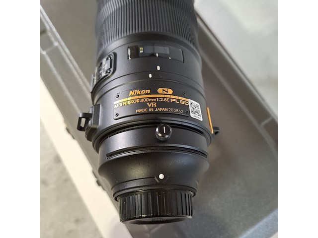 Camera lens, nikon, af-s nikor 400mm 1:2.8e fl ed - afbeelding 5 van  9