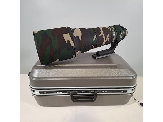 Camera lens, nikon, af-s nikor 400mm 1:2.8e fl ed - afbeelding 1 van  10