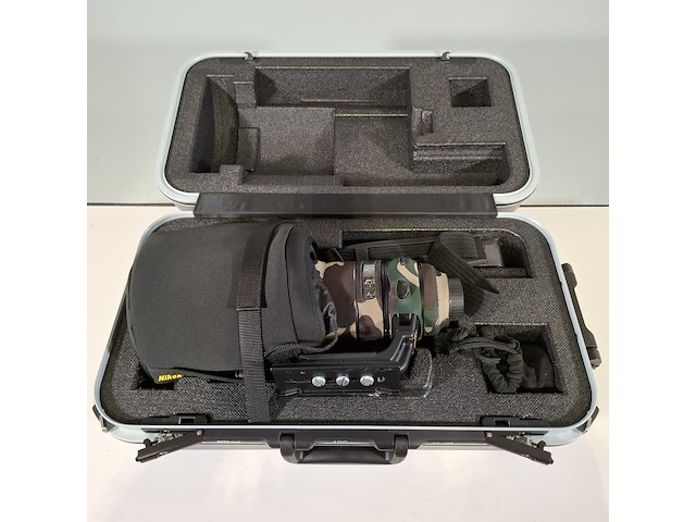 Camera lens, nikon, af-s nikor 400mm 1:2.8e fl ed - afbeelding 10 van  10